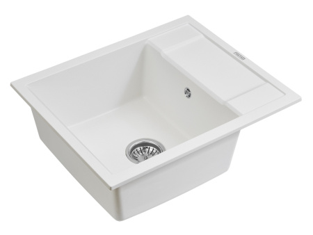 Кухонная мойка Paulmark FLUGEN 50-600 PM216050-WH 60х50 цвет белый